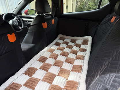 Wagvora Plush Back Seat Travel Bed